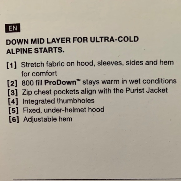 The North Face Steep Series 800 Pro Unlimited Jacket - Picture 8 of 8